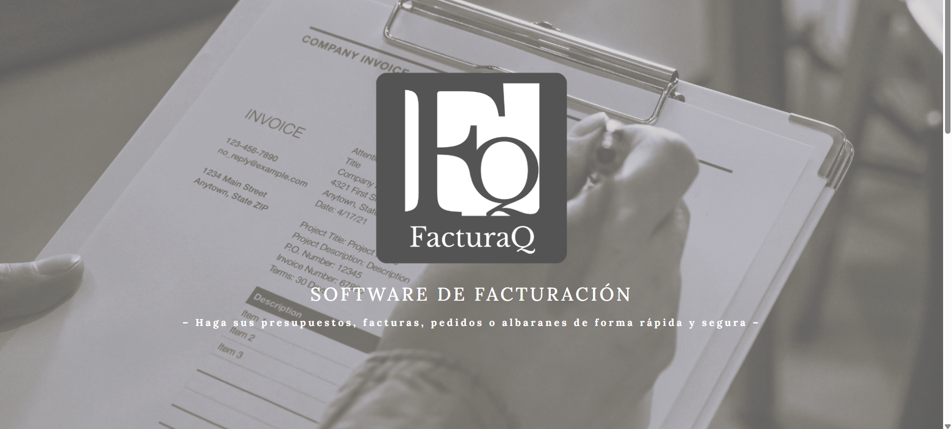 webs para software de facturacion online